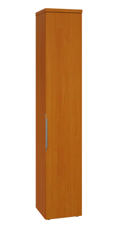 SIN 6 - 4D kancelářská skříň, 1-dveřová, pravá, 2170x400x400, třešeň šumavská